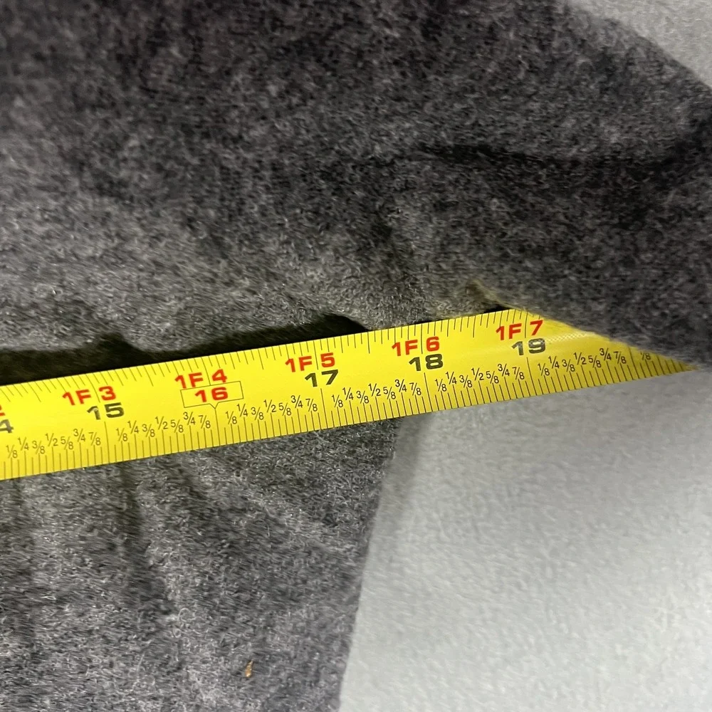 Apt. 9 Women's Gray 100% Wool Peplum Blazer Jacket Size L